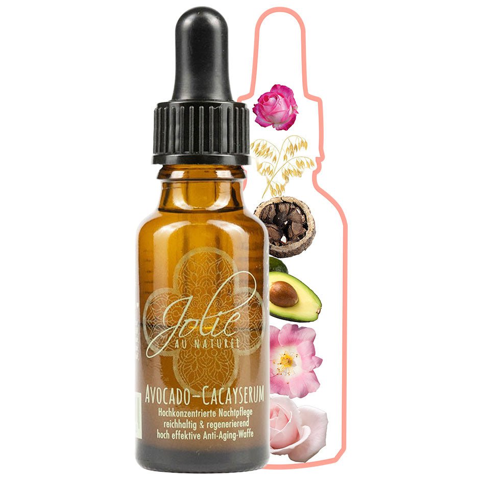 Avocado Cacay Nachtserum I Vitamin E I Vitamin A I beruhigend I anspruchsvolle Haut