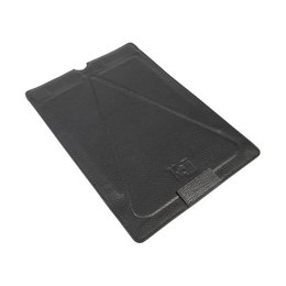 K0031AB | Case/Modular Tablet Stand in Genuine Leather, full grain, dollar grain. Black colour. Closing with magnets. Dimensions: 22 x 31 cm. Packaging: Tnt bag