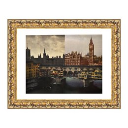 Collager dedikeret til Firenze - Fine Print Analog Collage