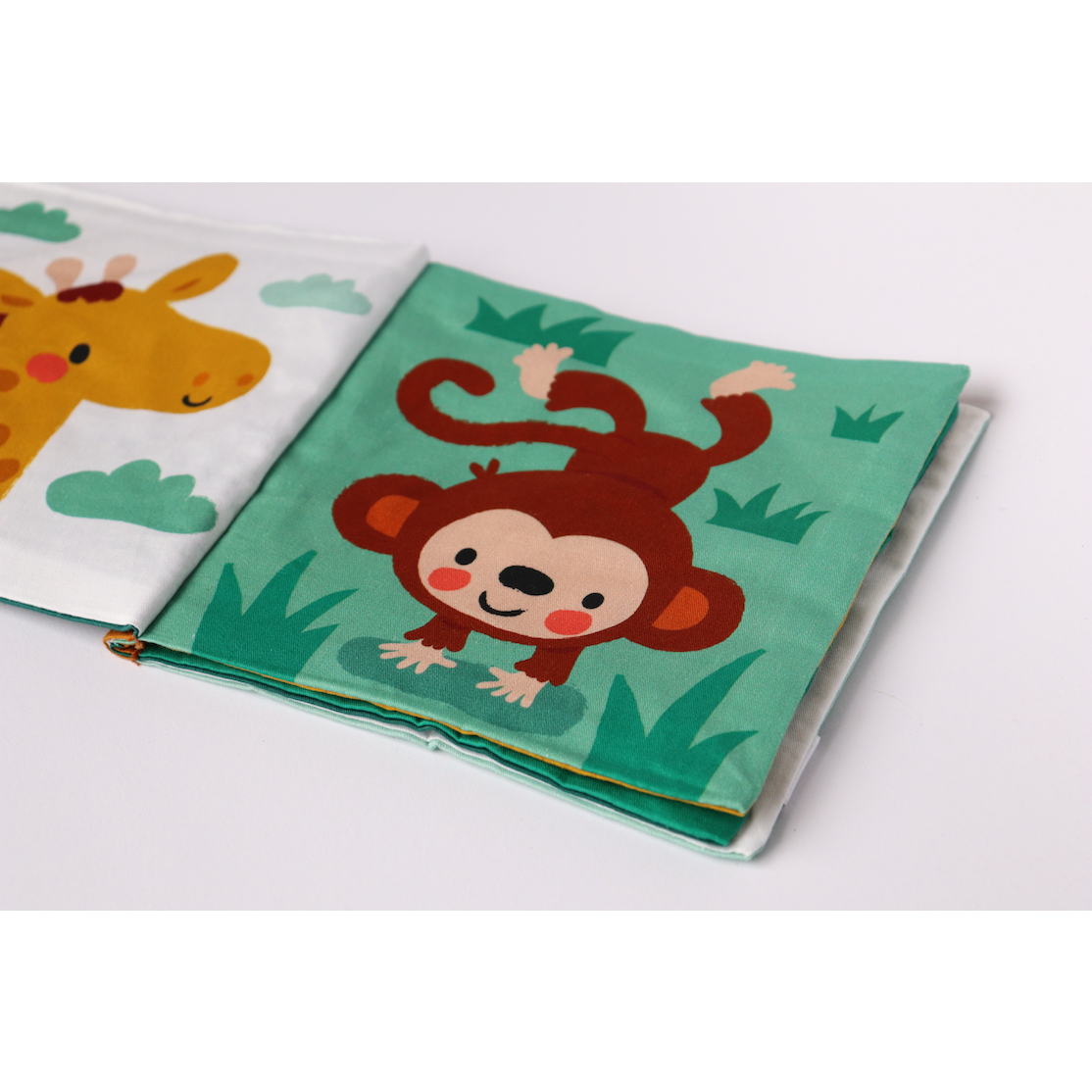 Babybook cloth book crisp - Jungle