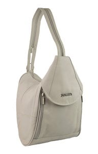 Bolso y mochila de piel 2 en 1