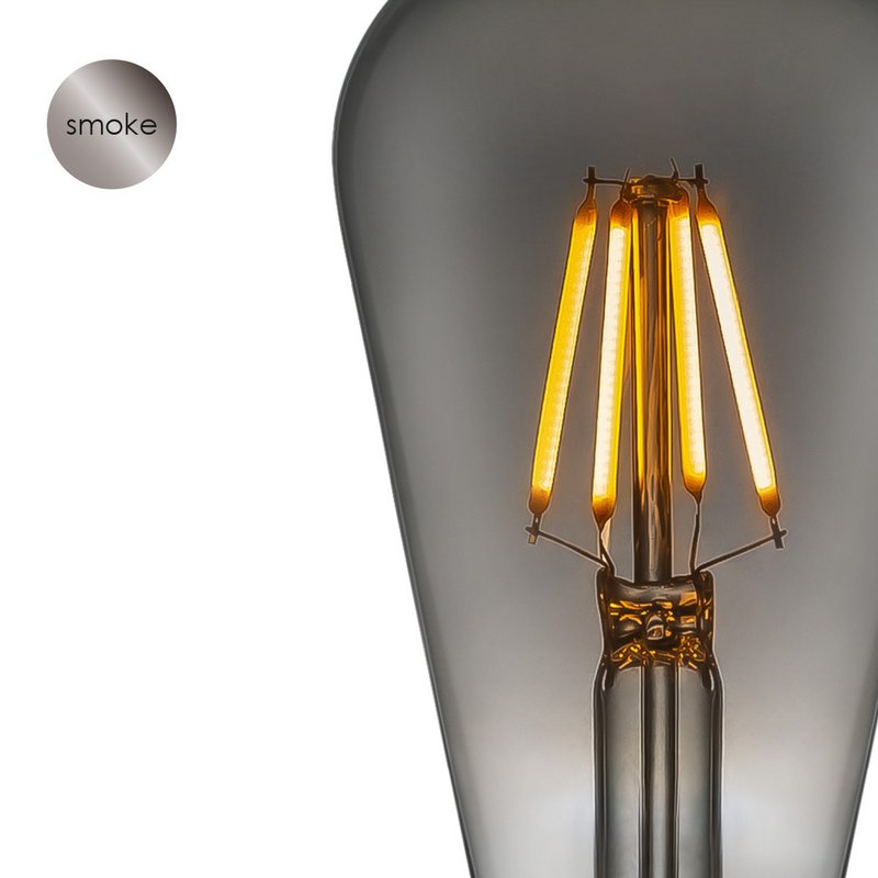Home Sweet Home dimmable LED Drop E27 ST64 4W 150Lm 1800K Clear