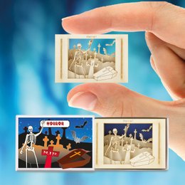 Horror-Silhoubox S – Geschenkartikel Halloween