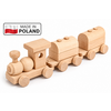 houten trein groot made in Poland