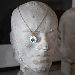 Collana per aromaterapia e litoterapia