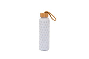 Glass bottle blue dots 550 ml BPA free Isabelle Rose