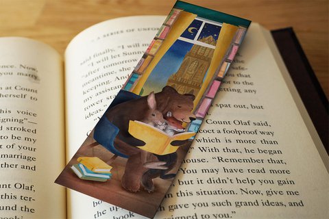 Boekenlegger Boek lezen