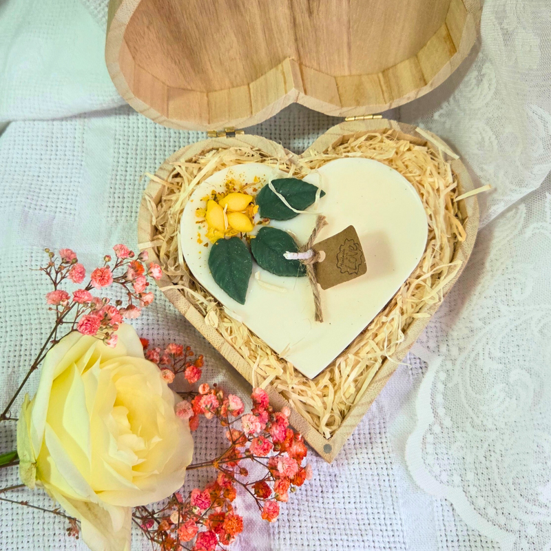 Coffret Coeur Grand Coeur Aux Citrons