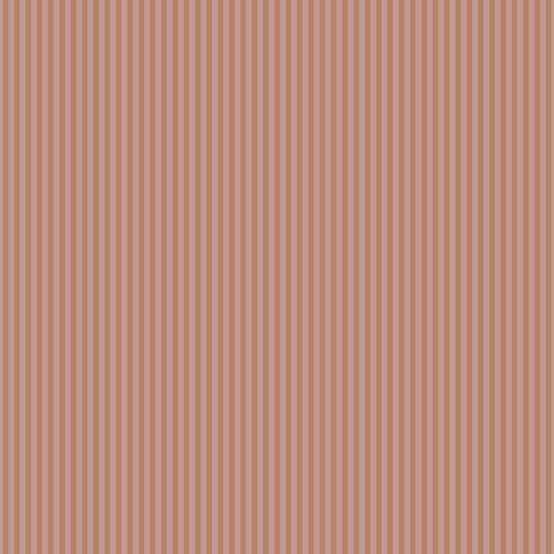Buitenkussen stripe pink-taupe lille | 50-50 cm