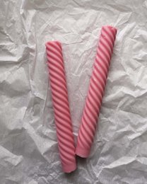 Spiral Taper Candle (Carton Candy) | middagslys