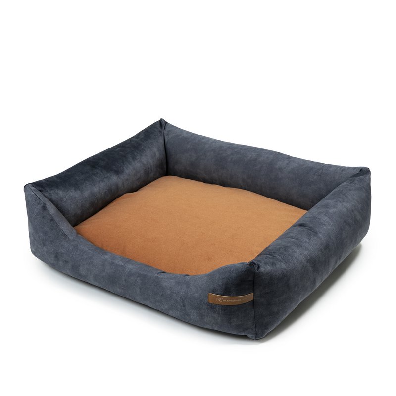 Hunde- og katteseng Rexproduct Softcolor – grafit/multicolor