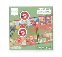 Magnetisch Bordspel To Go - Ganzenbord - Dino