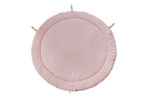 FLOOR MAT WASHED COTTON DUSTY PINK