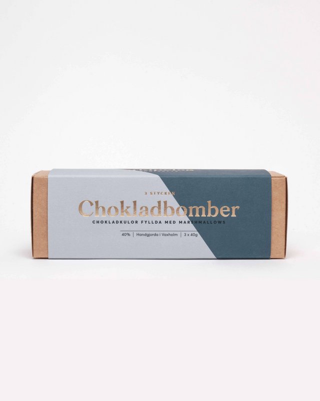 Chokladbomber pour varm choklad 3-pack