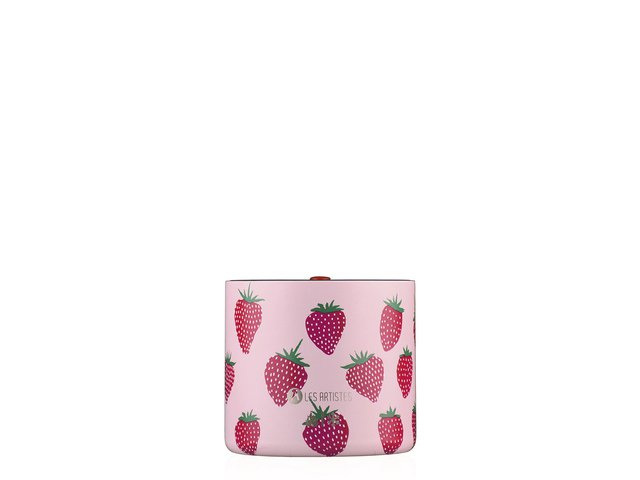 Lunch box LAP 700ml insulated ventilation opening Strawberry