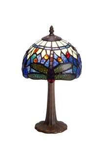 Tischlampe Tiffany kleinerer Durchmesser 20cm Belle Epoque Serie LG199700P