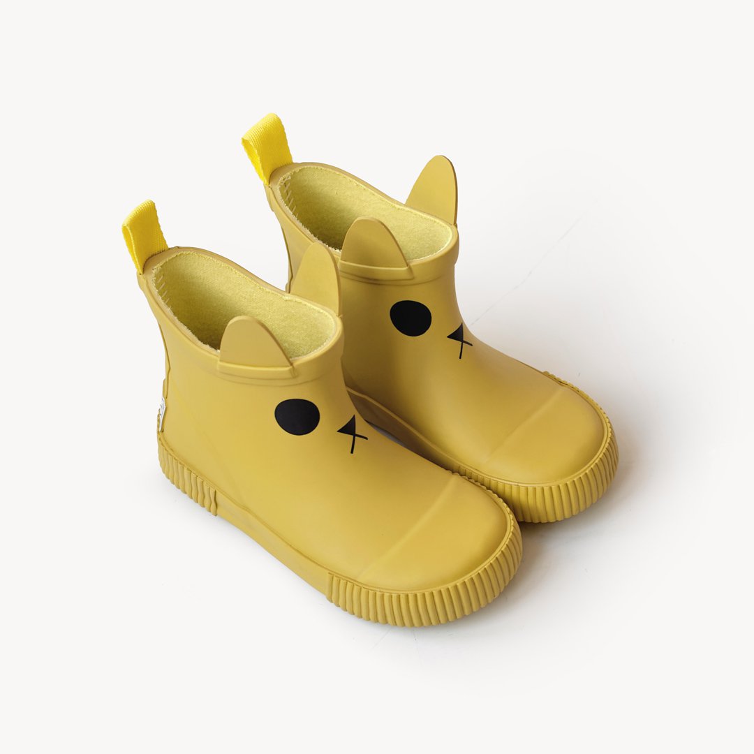 Bottes de Pluie Enfant KERRAN Moutarde
