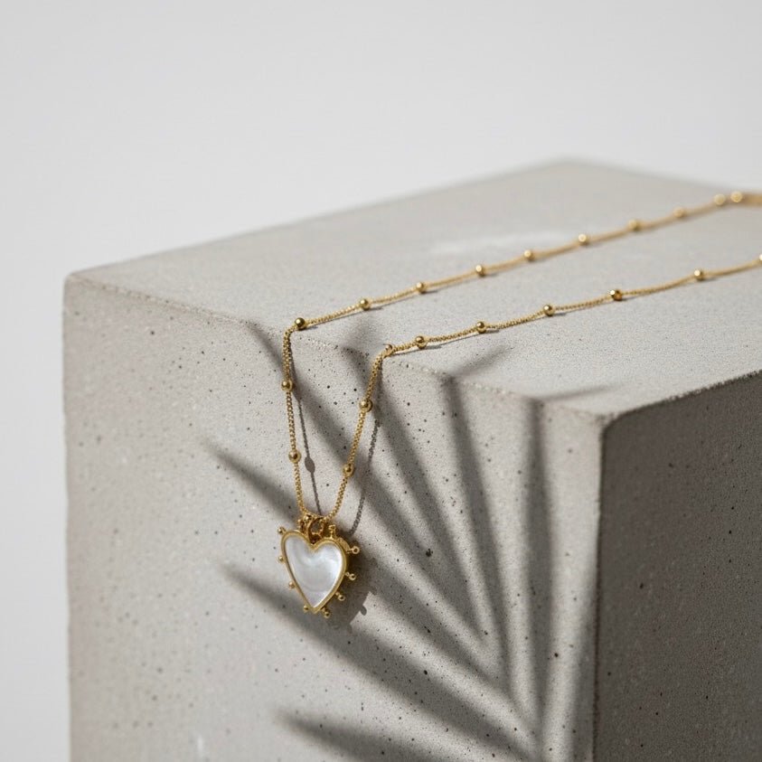 GIOIOSA – Gold Plated Heart Necklace