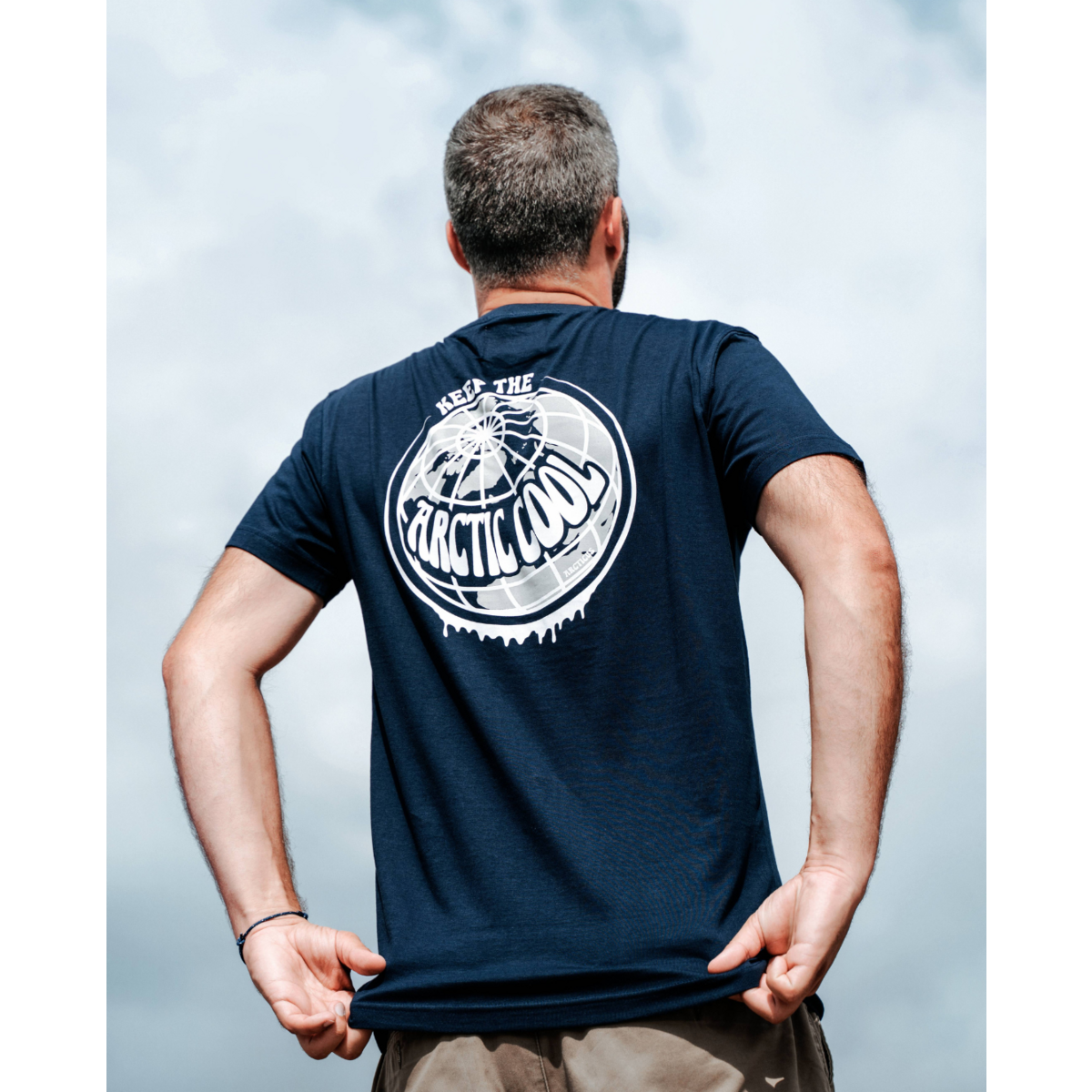 Koszulka Keep it Cool — niebieska — prezent unisex