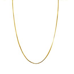Achthoekige slangenketting ketting