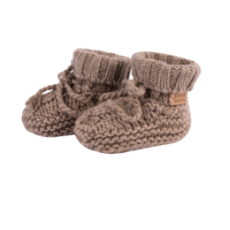 Handknitted Cashmere Baby Booties (0-12 months)