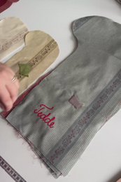 TISU Christmas Stocking, Rouge