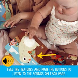 Ditty Bird First Sensory Book Montessori Method Cute Animals