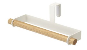 Yamazaki Tosca Kitchen Towel Rack - White