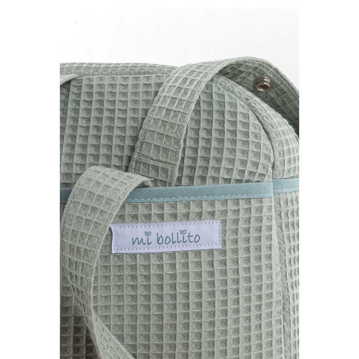 Umhänge-Umstandstasche für Kinderwagen und Krankenhaus. Praktische und elegante Organizer-Tasche mit großem Fassungsvermögen. Produkt hergestellt in Spanien.