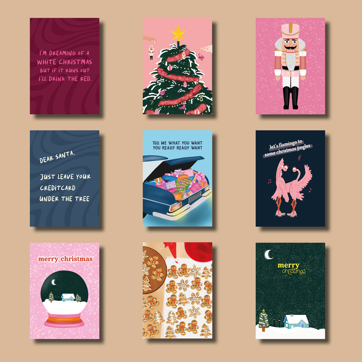 Christmas Cards Set