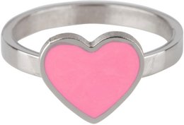KR72 Herz Rosa Glänzender Stahl