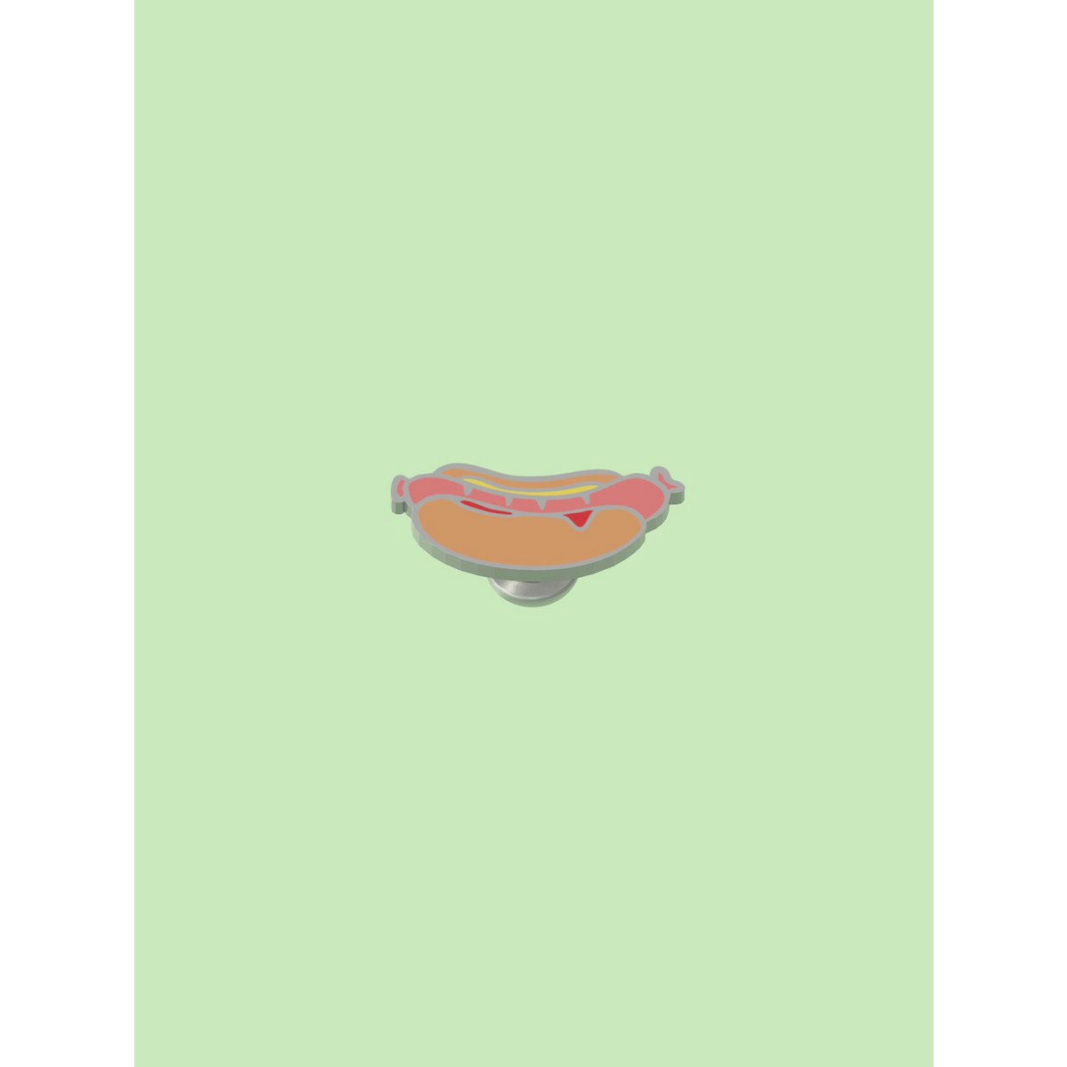 Remorque de collier de chiens de saucisse de hot-dog