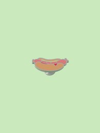 Hotdog Sausage Dog Flar Trailer