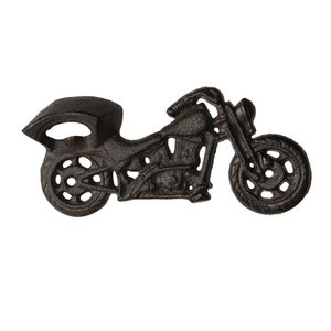 Bottle opener 19x3x9 cm brown iron motor beer opener