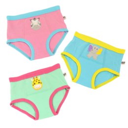 Zoocchini oefenbroekjes pige Zoo Friends 2-3Y