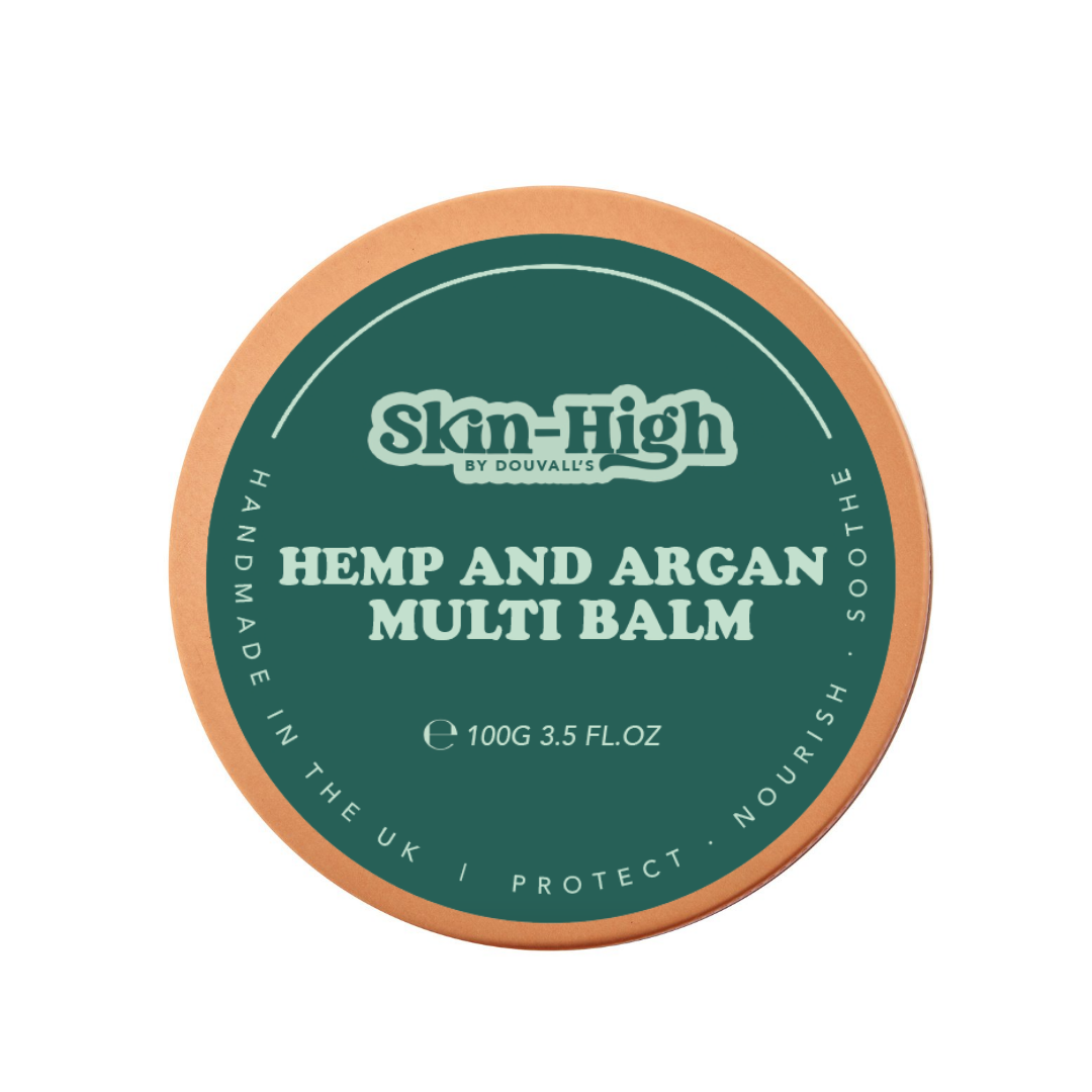 Organiczny balsam wieloskładnikowy z konopi i arganu tłoczony na zimno 100g