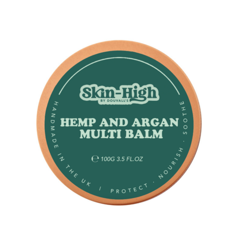 Biologische koudgeperste hennep & argan multibalsem 100g