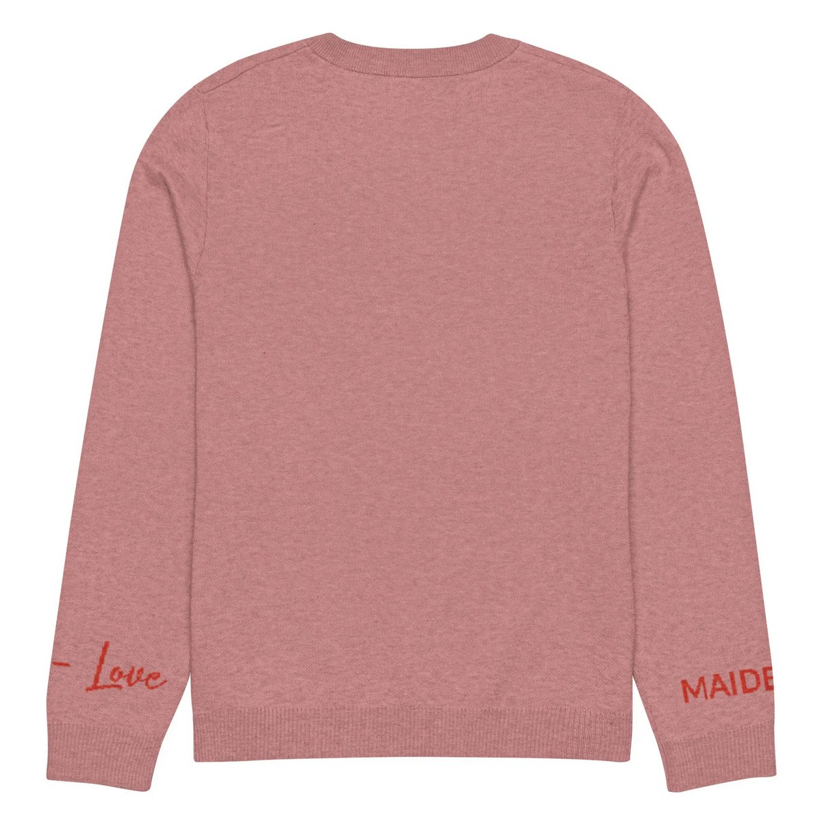 Herz-Strickpullover mit Rundhalsausschnitt CORAL