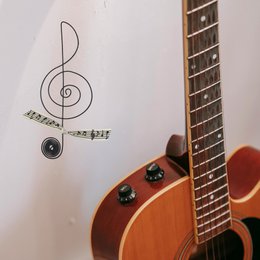 Treble Clef - Musical Note Wall Art