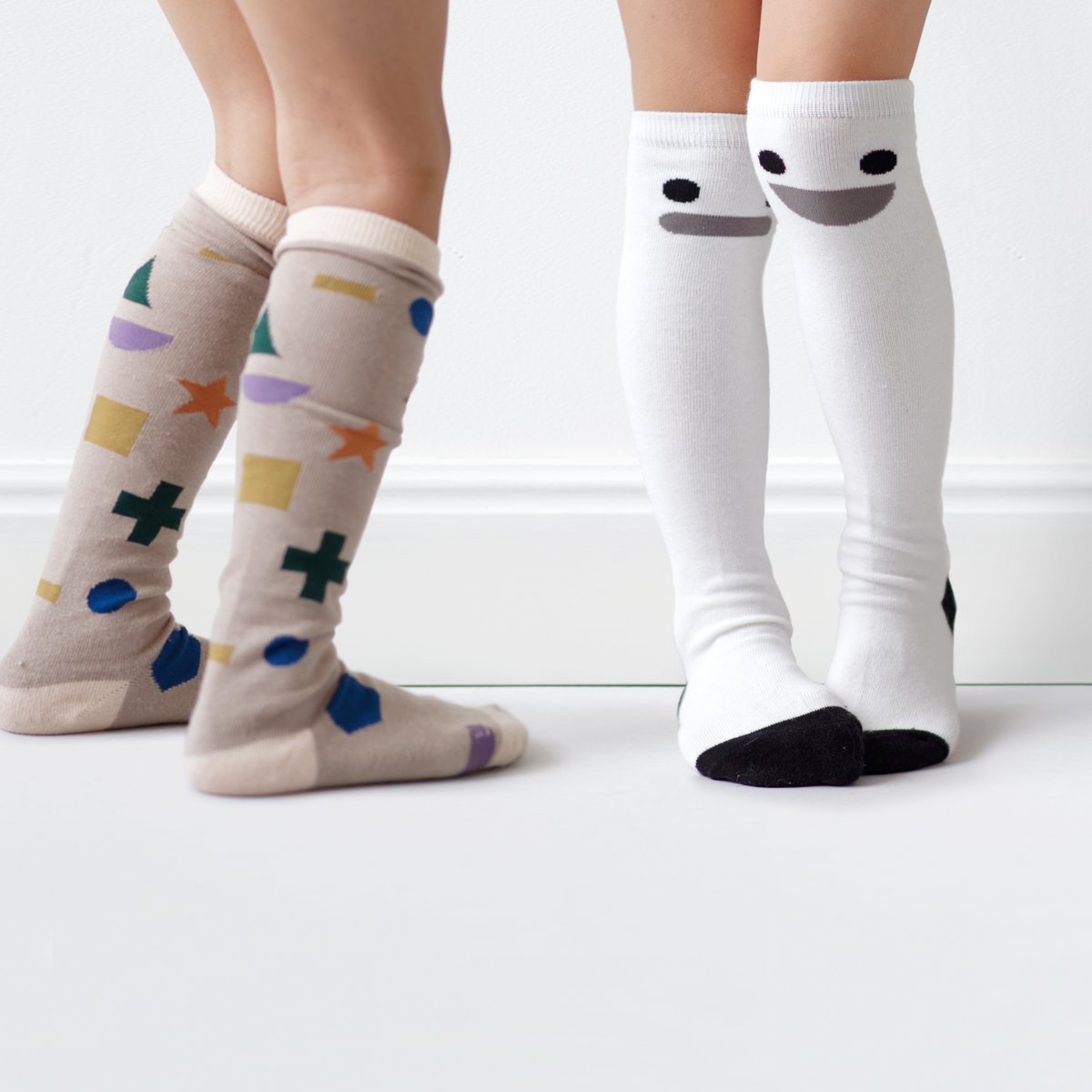Chaussettes Hautes Wistiti Blanc