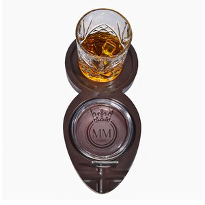 Whisky- und Zigarrentablett