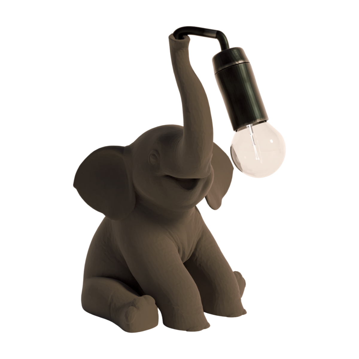 Lampada da tavolo degli elefanti
