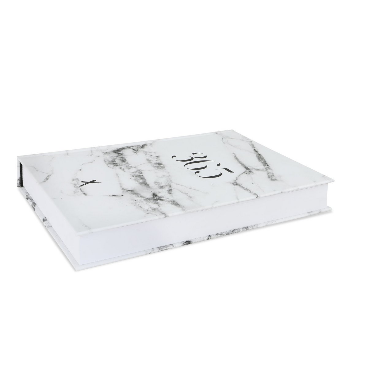 Notebook "365", A5, marble white
