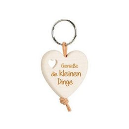 Thankgood's Heart nøglering Nyd de små ting