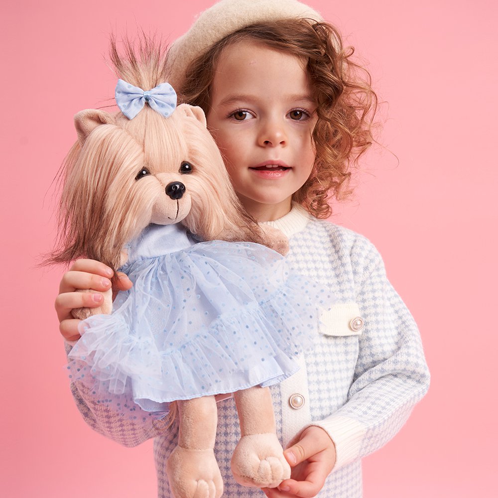 Plush toy, Lucky Doggy, Lucky Yoyo: Blue Dream 38cm