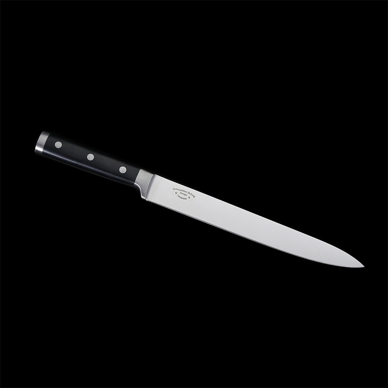 Couteau poisson et jambon IZUMI ICHIAGO Sashimi, manche Tecaran, "Couteau de Chef Professionnel"