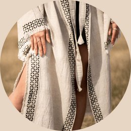 Trimita Luxe Linen Aphrodite Kimono