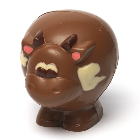 Cow chocolate figurine (milk) 130 Grs