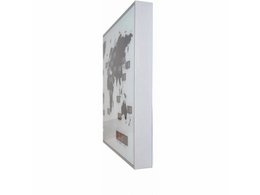 Wereldklok NeXtime World Time Digit 55 x 36 cm
