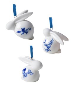 Easter pendant Rabbit - Set of 3